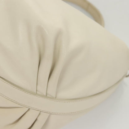 Prada White Leather Shoulder