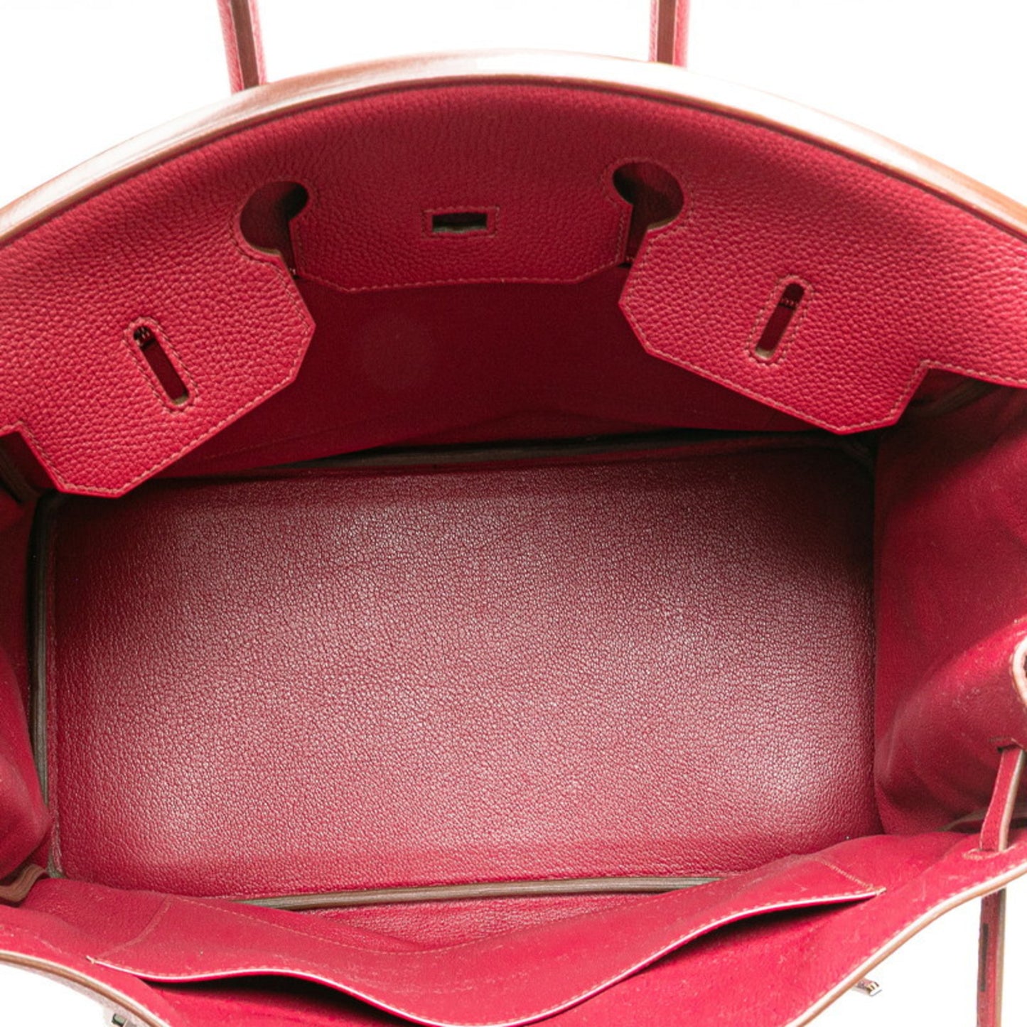 Hermès Red Leather Birkin 35