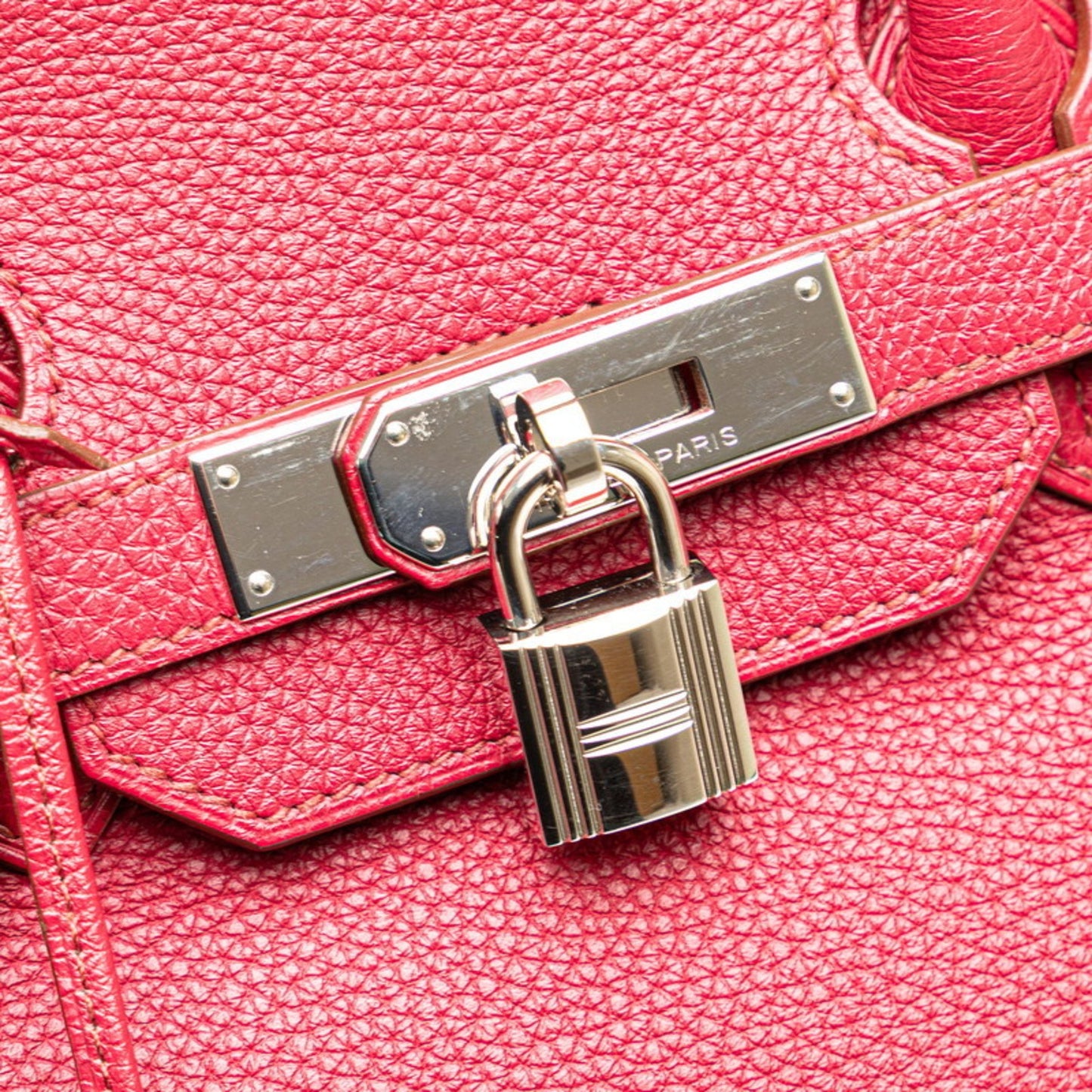 Hermès Red Leather Birkin 35