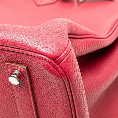 Hermès Red Leather Birkin 35