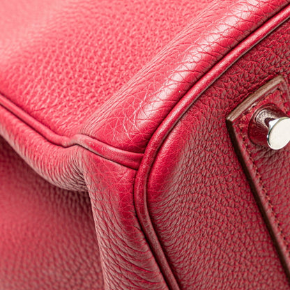 Hermès Red Leather Birkin 35