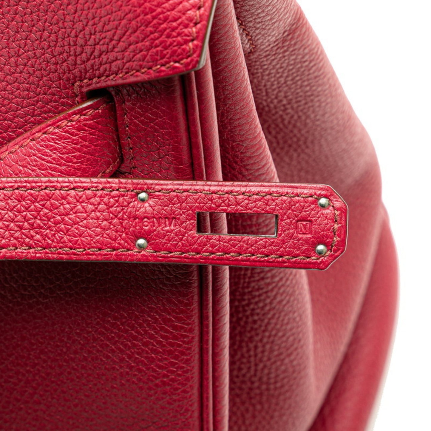 Hermès Red Leather Birkin 35