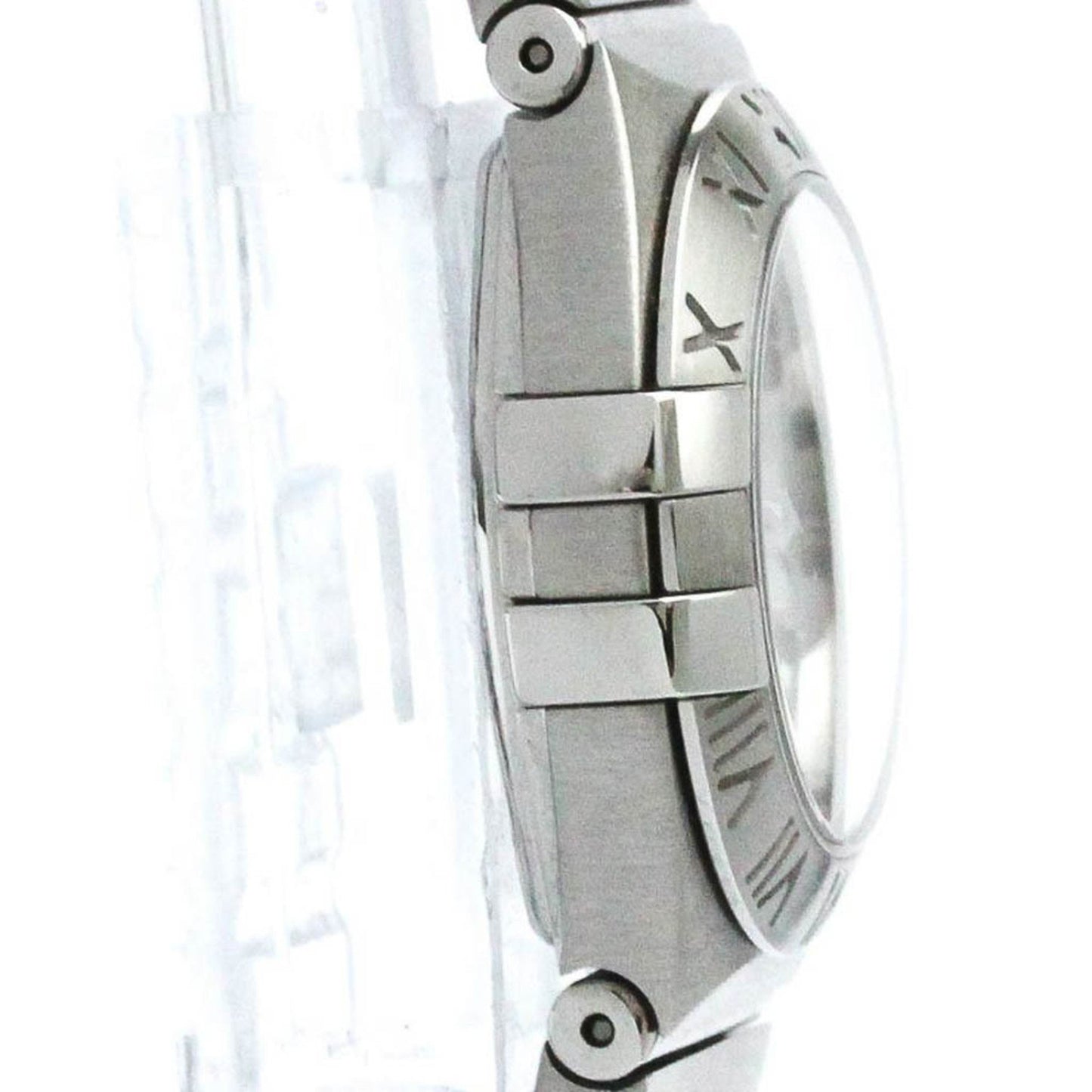 Omega White Steel Constellation