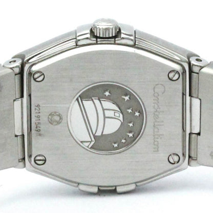 Omega White Steel Constellation