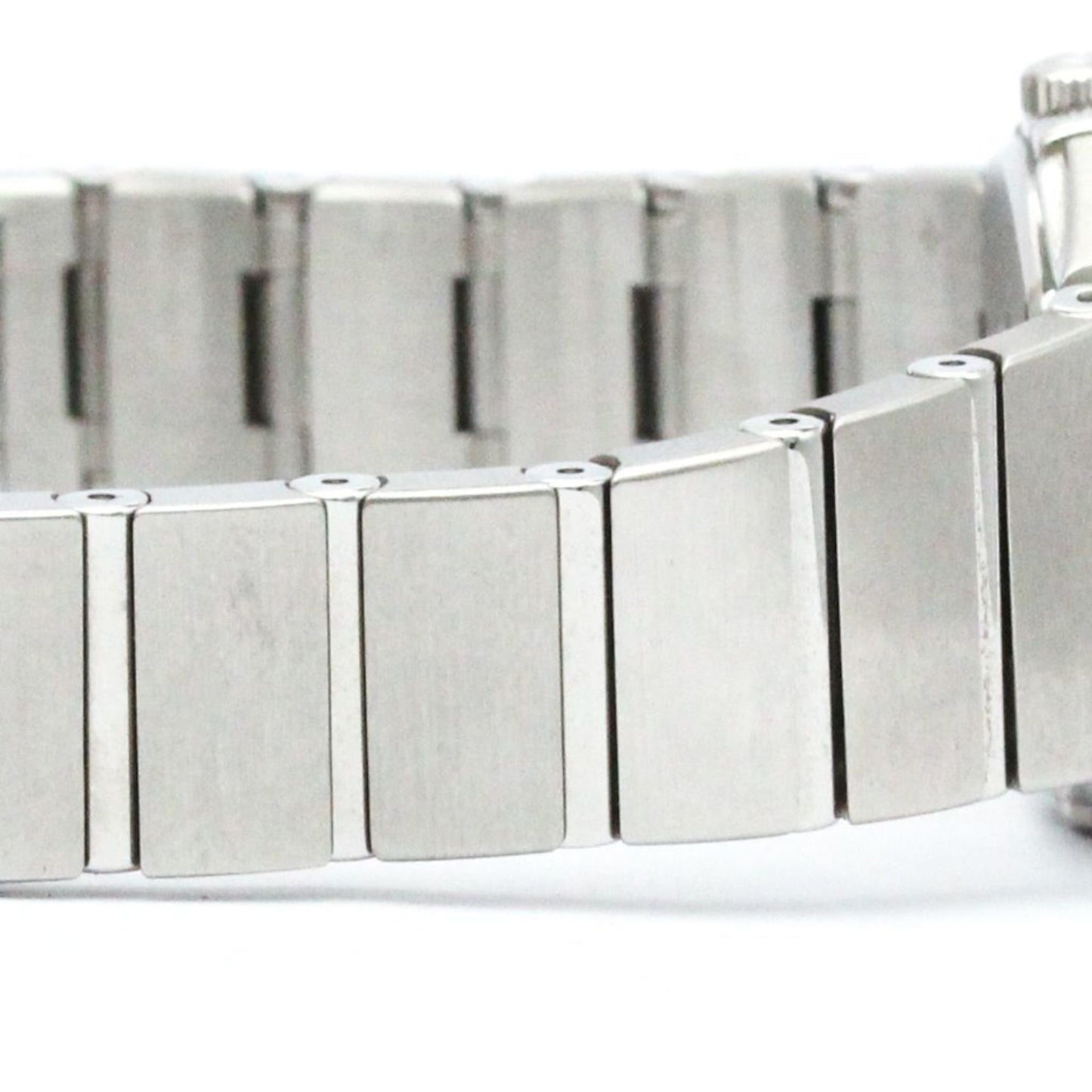 Omega White Steel Constellation