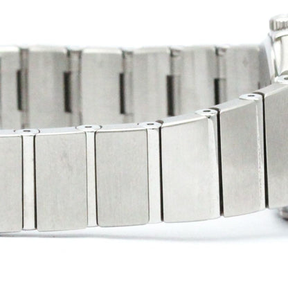 Omega White Steel Constellation