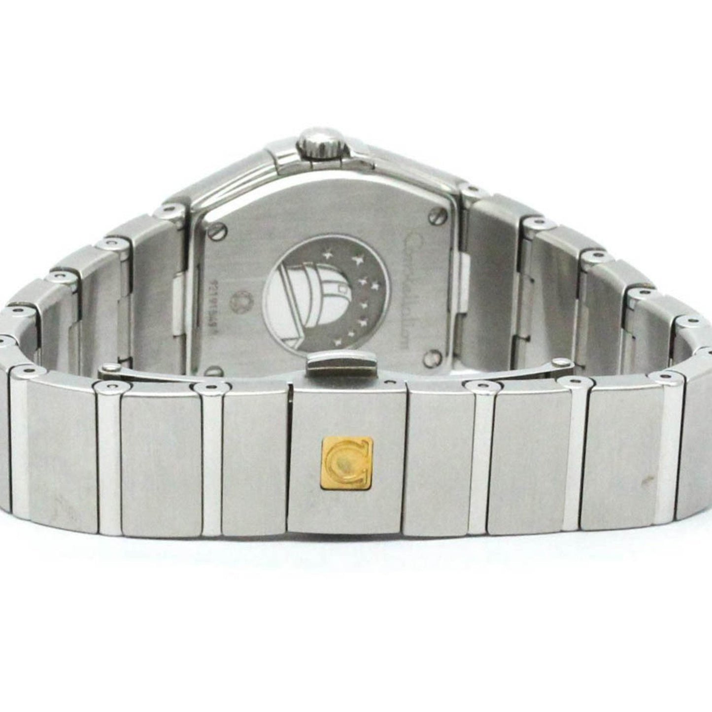 Omega White Steel Constellation