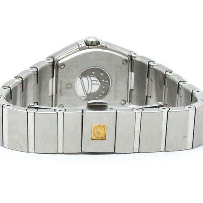 Omega White Steel Constellation
