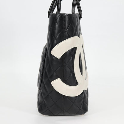 Chanel Black Leather Cambon