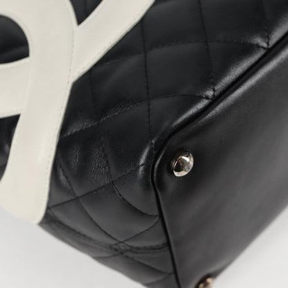 Chanel Black Leather Cambon