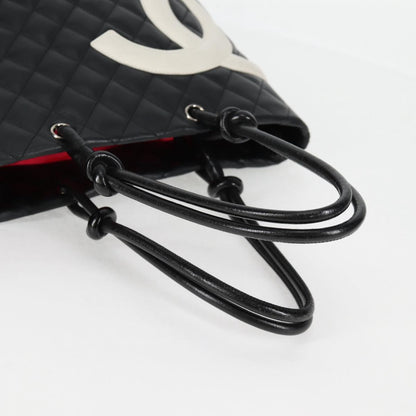 Chanel Black Leather Cambon
