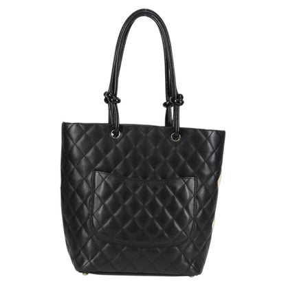 Chanel Black Leather Cambon