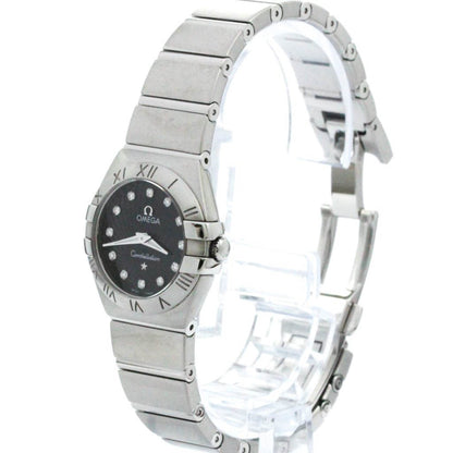 Omega Black Steel Constellation