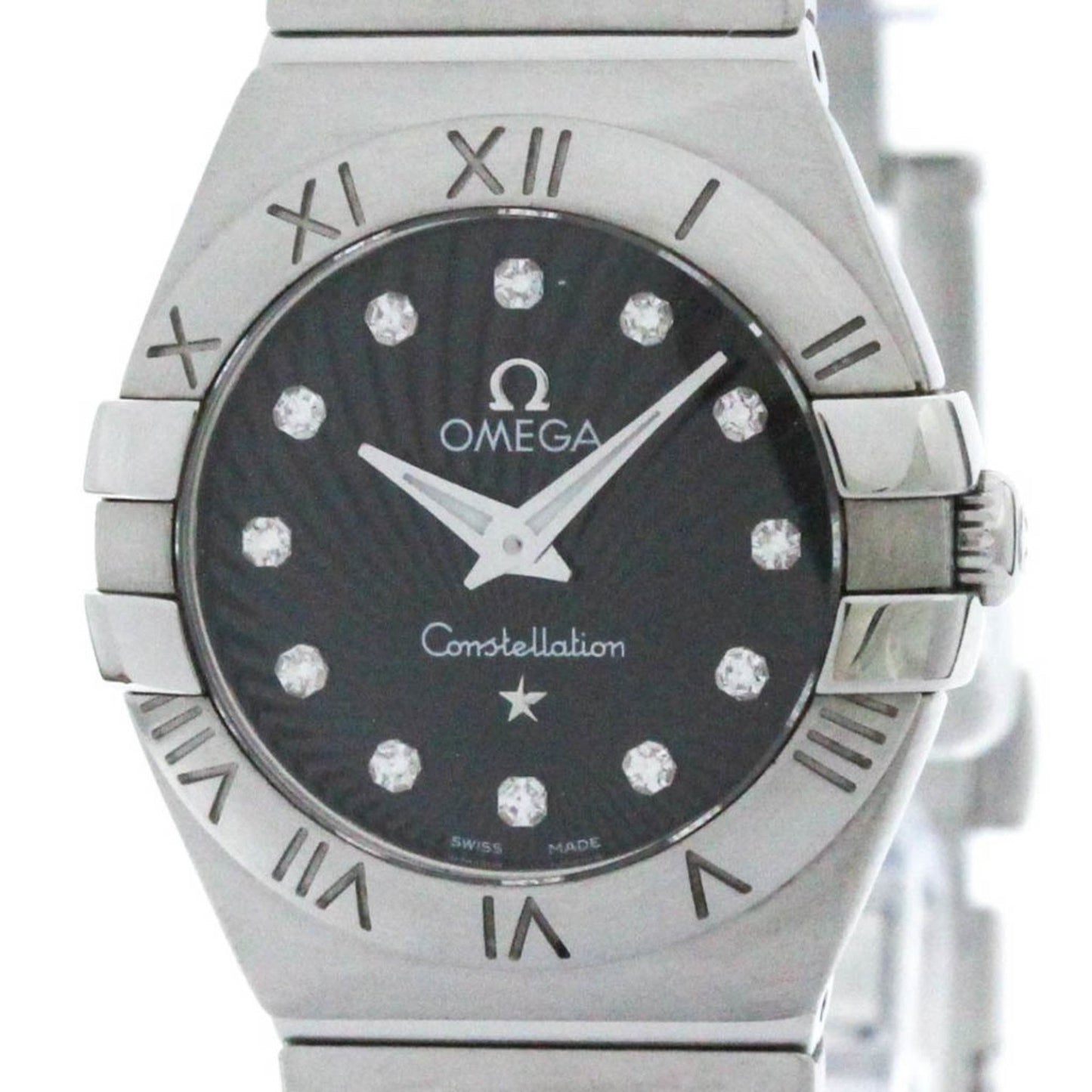 Omega Black Steel Constellation