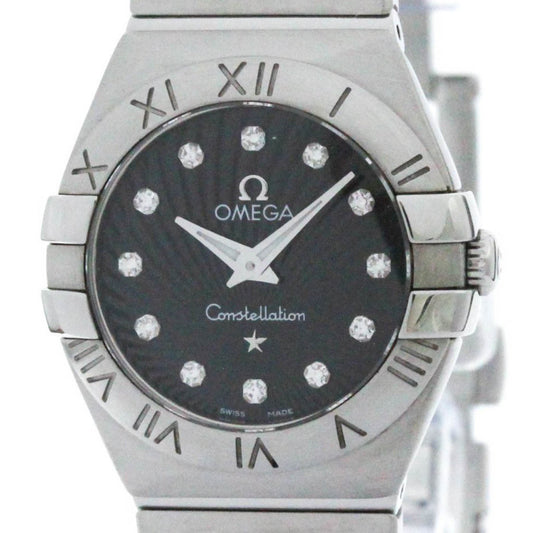 Omega Black Steel Constellation
