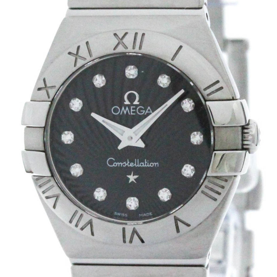 Omega Black Steel Constellation