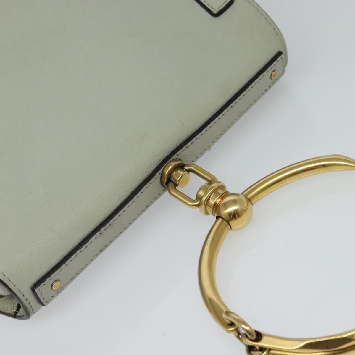 Chloé Gray Leather Nile