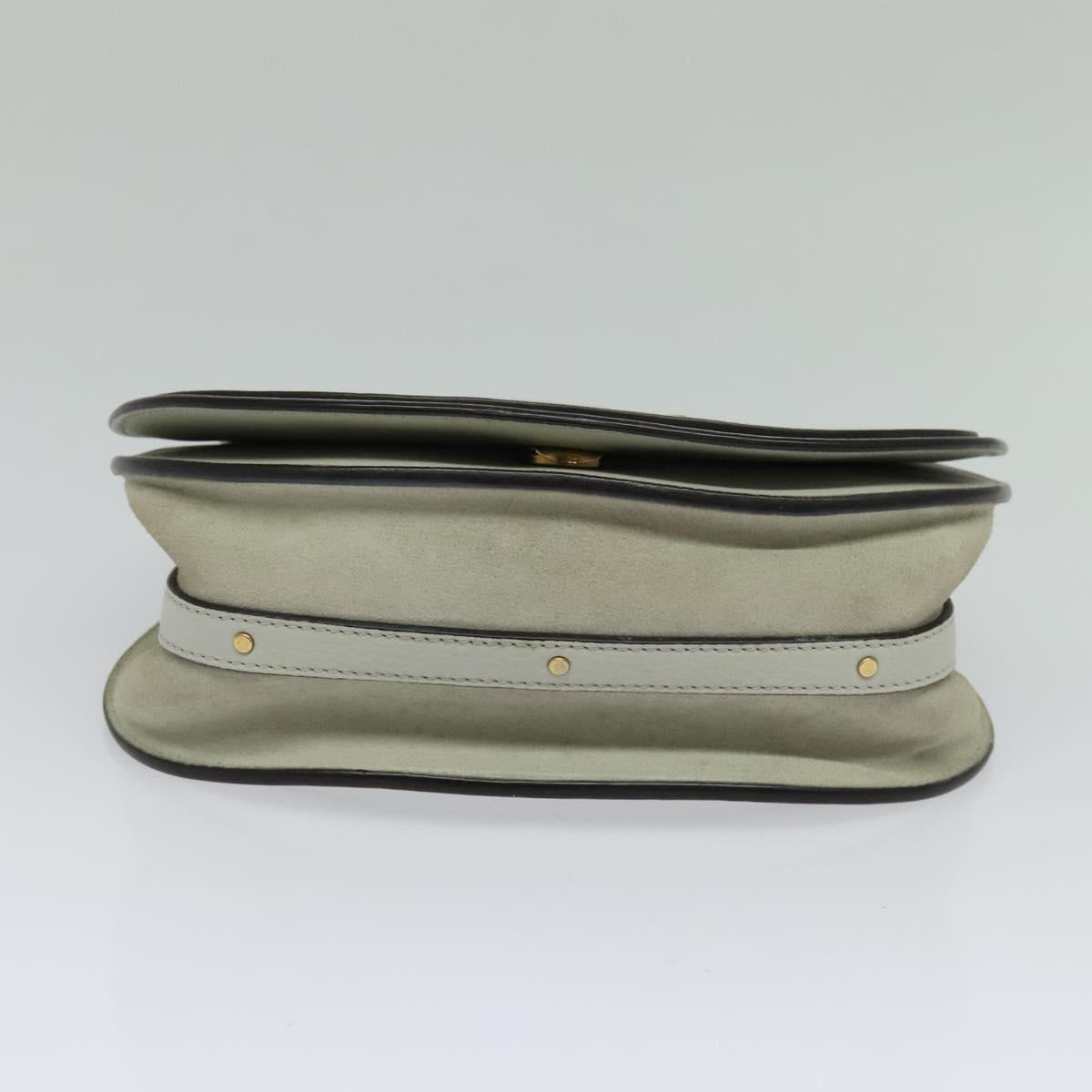 Chloé Gray Leather Nile