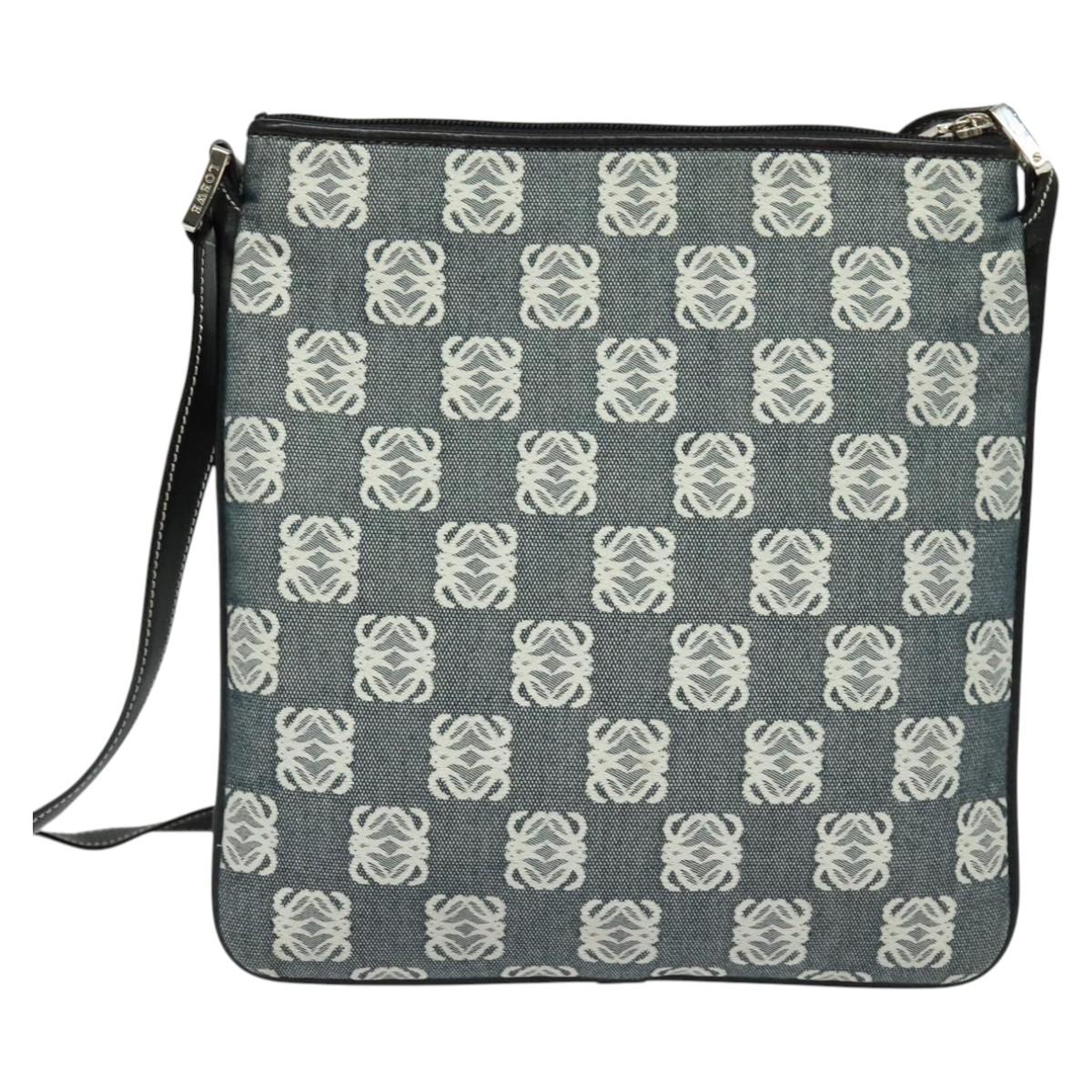Loewe Gray Canvas Anagram