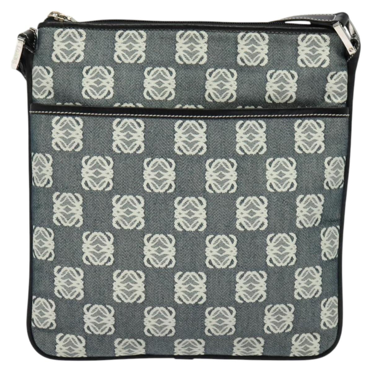 Loewe Gray Canvas Anagram
