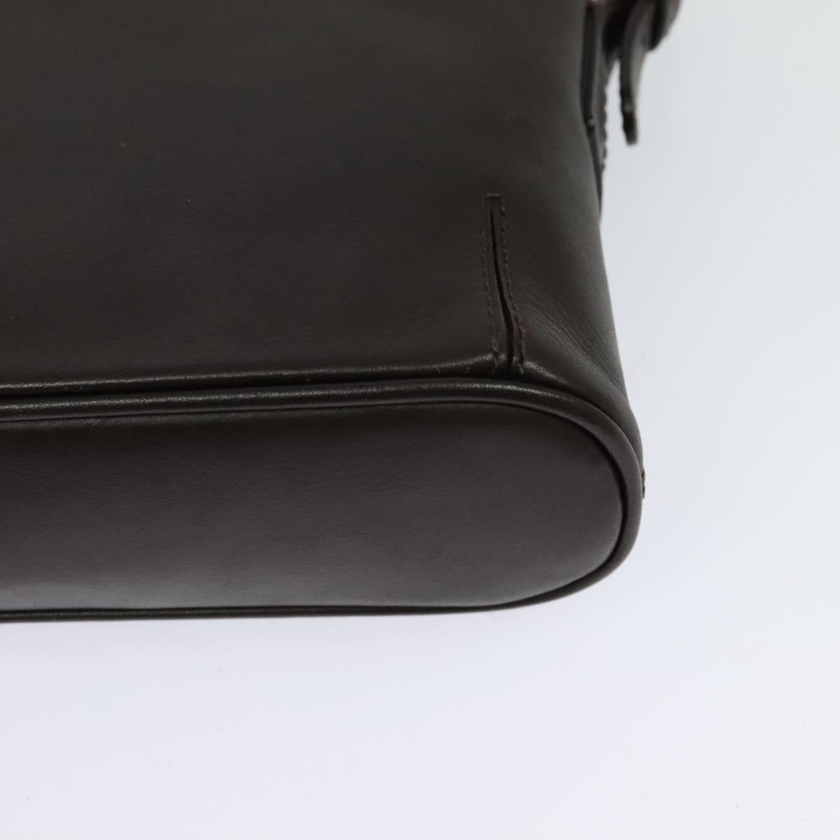 Burberry Brown Leather Shoulder