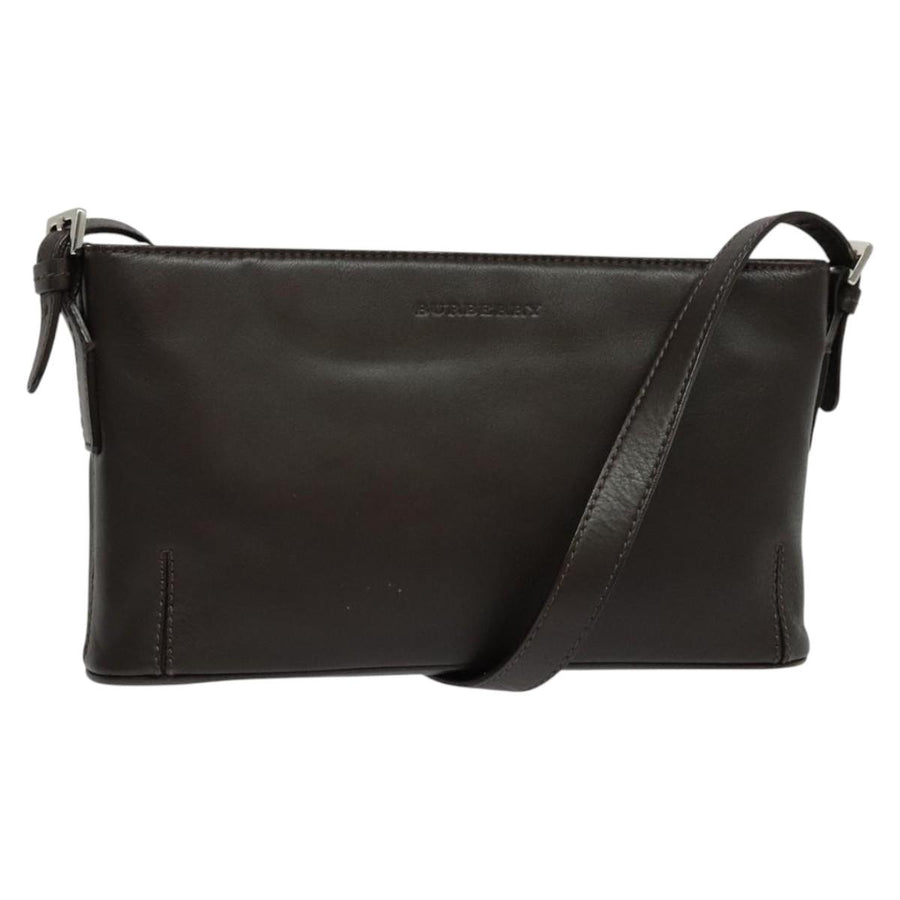 Burberry Brown Leather Shoulder
