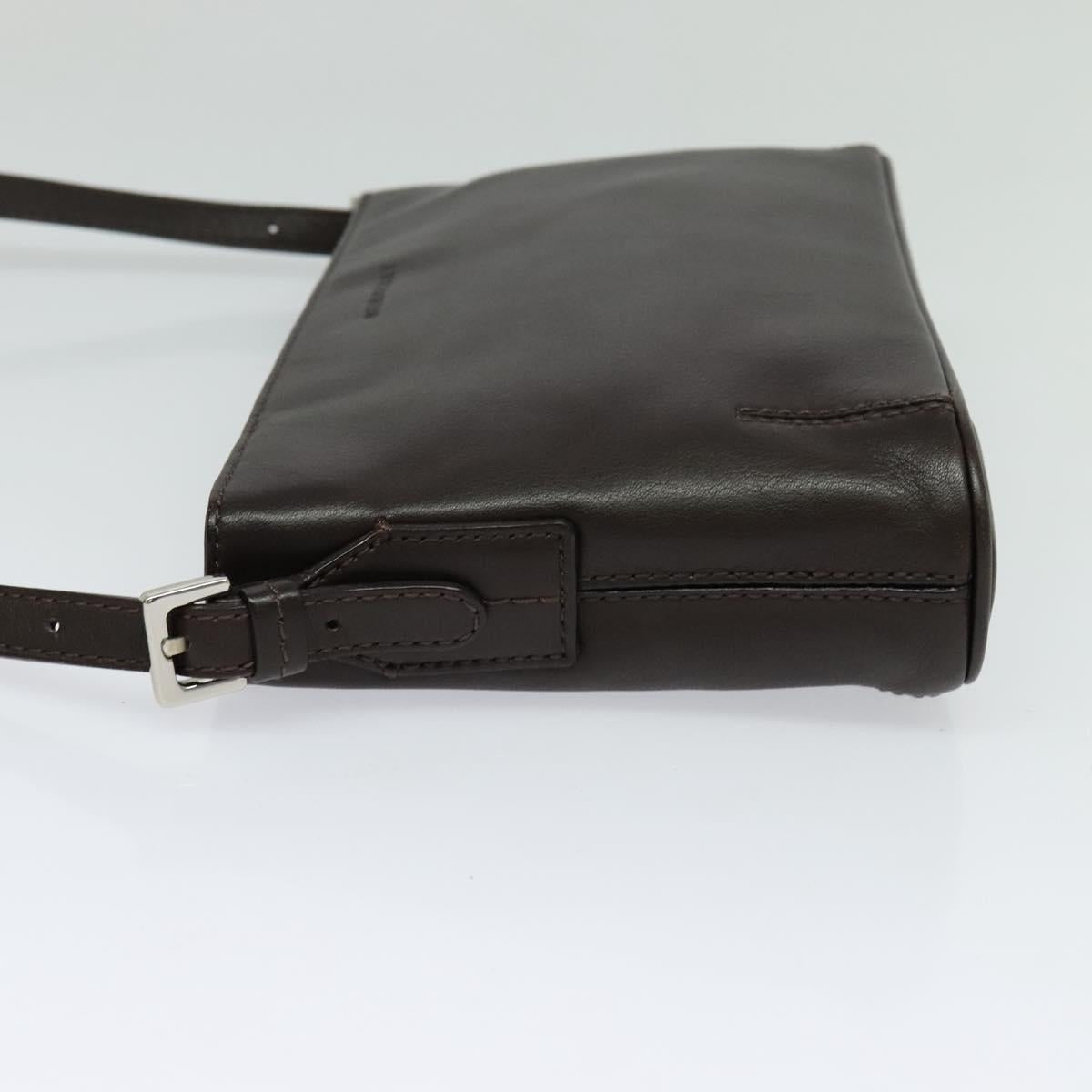 Burberry Brown Leather Shoulder