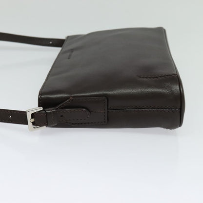 Burberry Brown Leather Shoulder