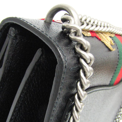 Gucci Black Leather Dionysus