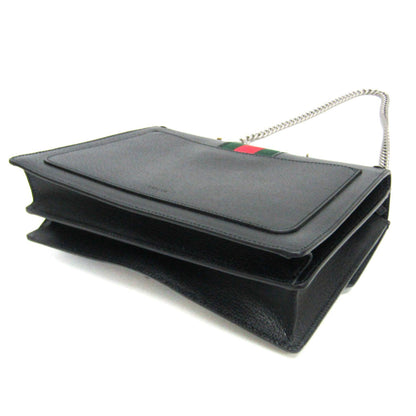 Gucci Black Leather Dionysus