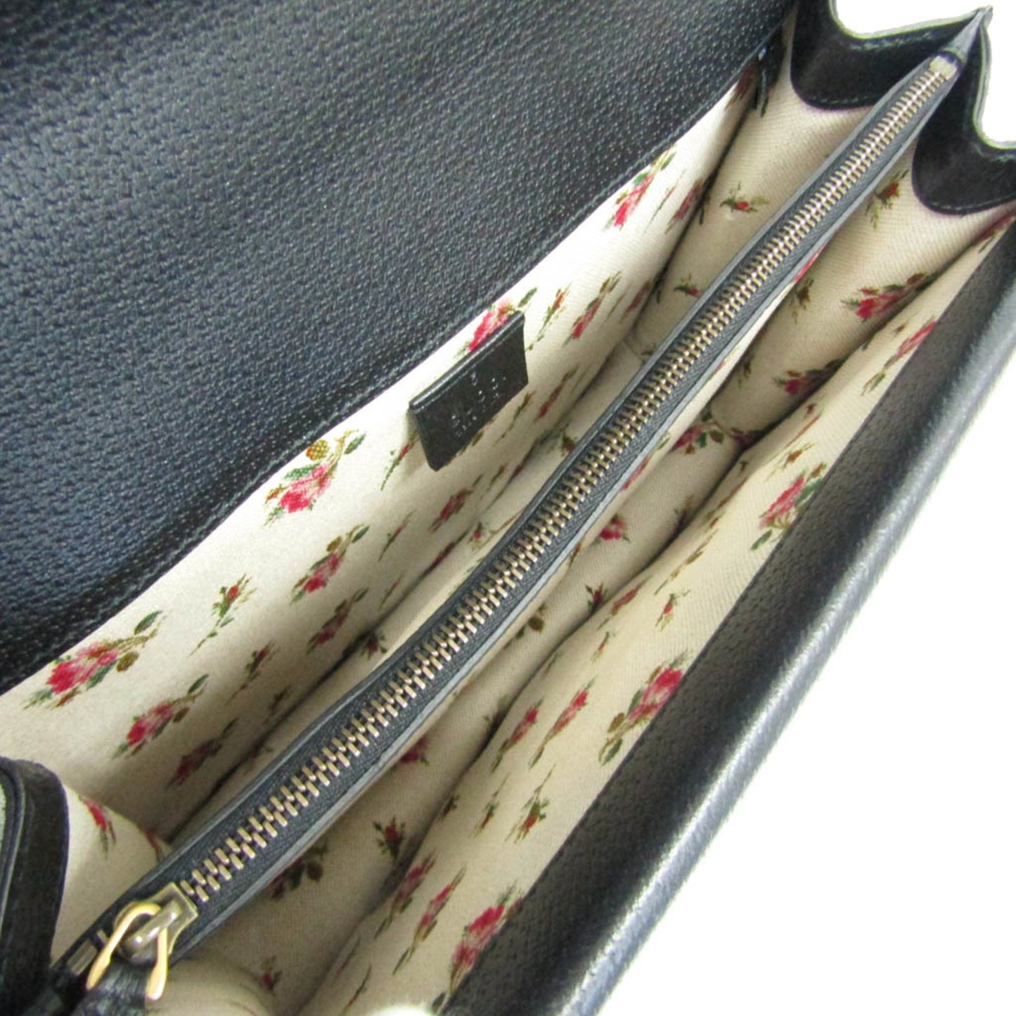 Gucci Black Leather Dionysus
