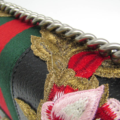 Gucci Black Leather Dionysus