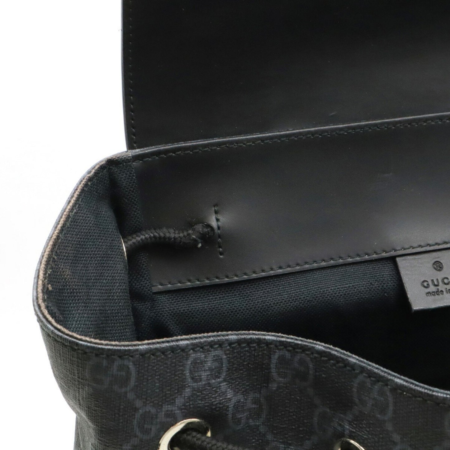 Gucci Black Canvas Gg Supreme