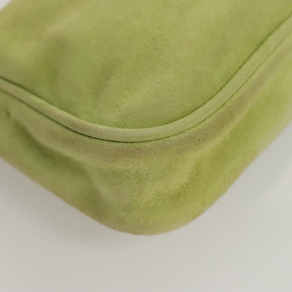 Valentino Garavani Green Suede V Logo