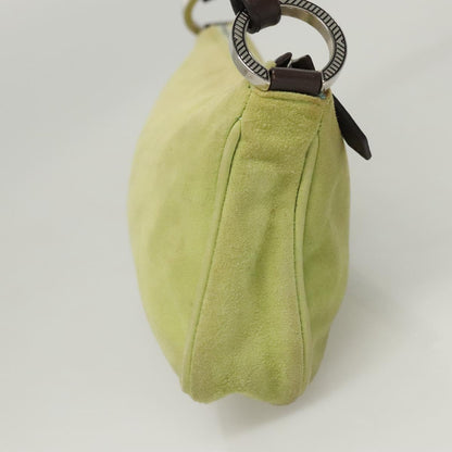 Valentino Garavani Green Suede V Logo
