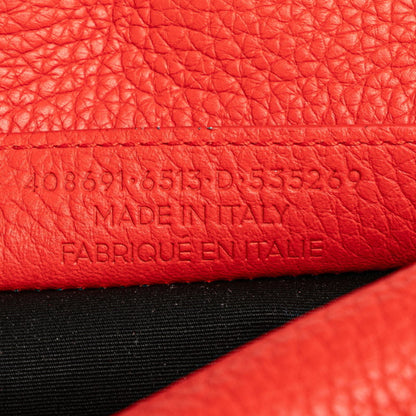 Balenciaga Red Leather Shoulder