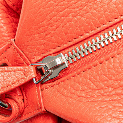 Balenciaga Red Leather Shoulder