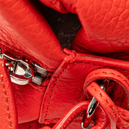 Balenciaga Red Leather Shoulder