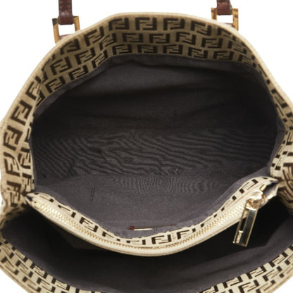 Fendi Brown Canvas Zucchino
