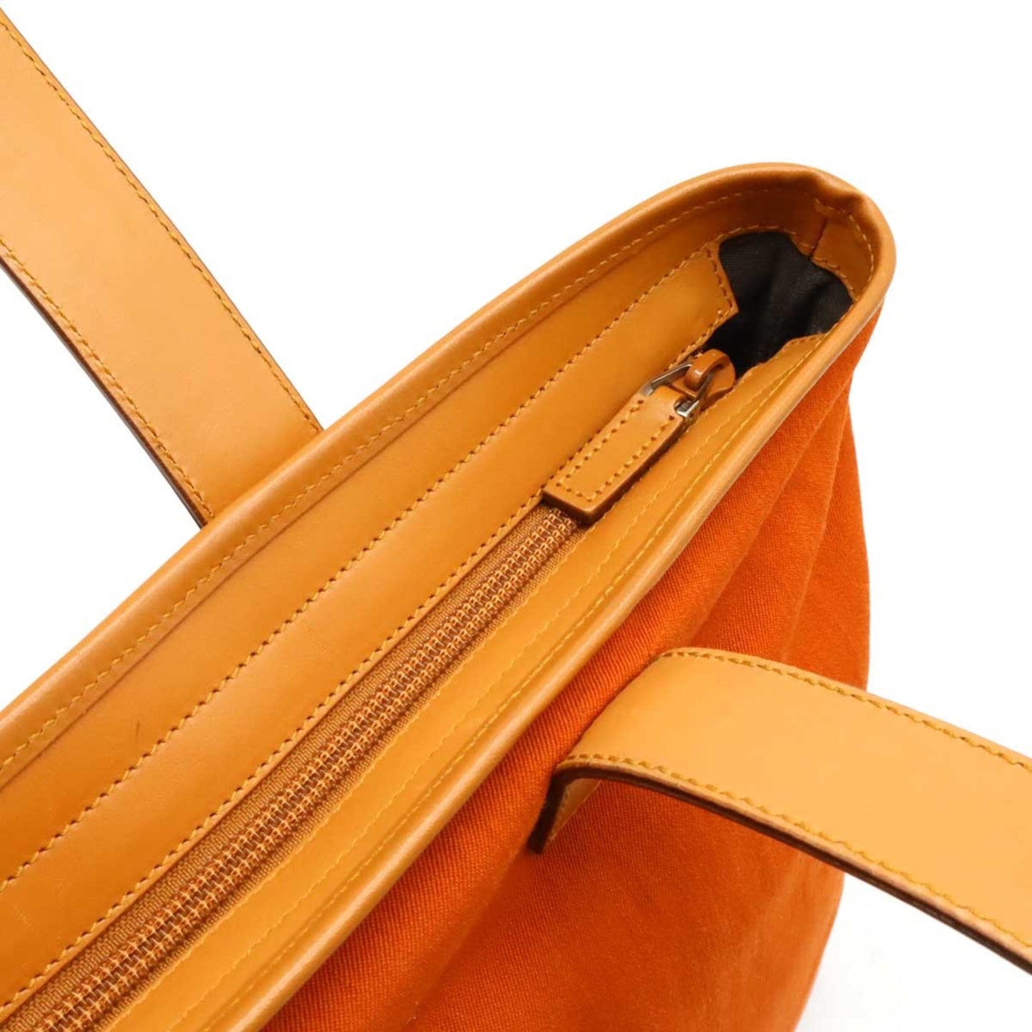 Gucci Orange Canvas Tote