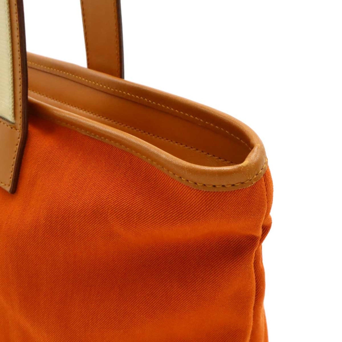 Gucci Orange Canvas Tote