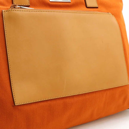 Gucci Orange Canvas Tote