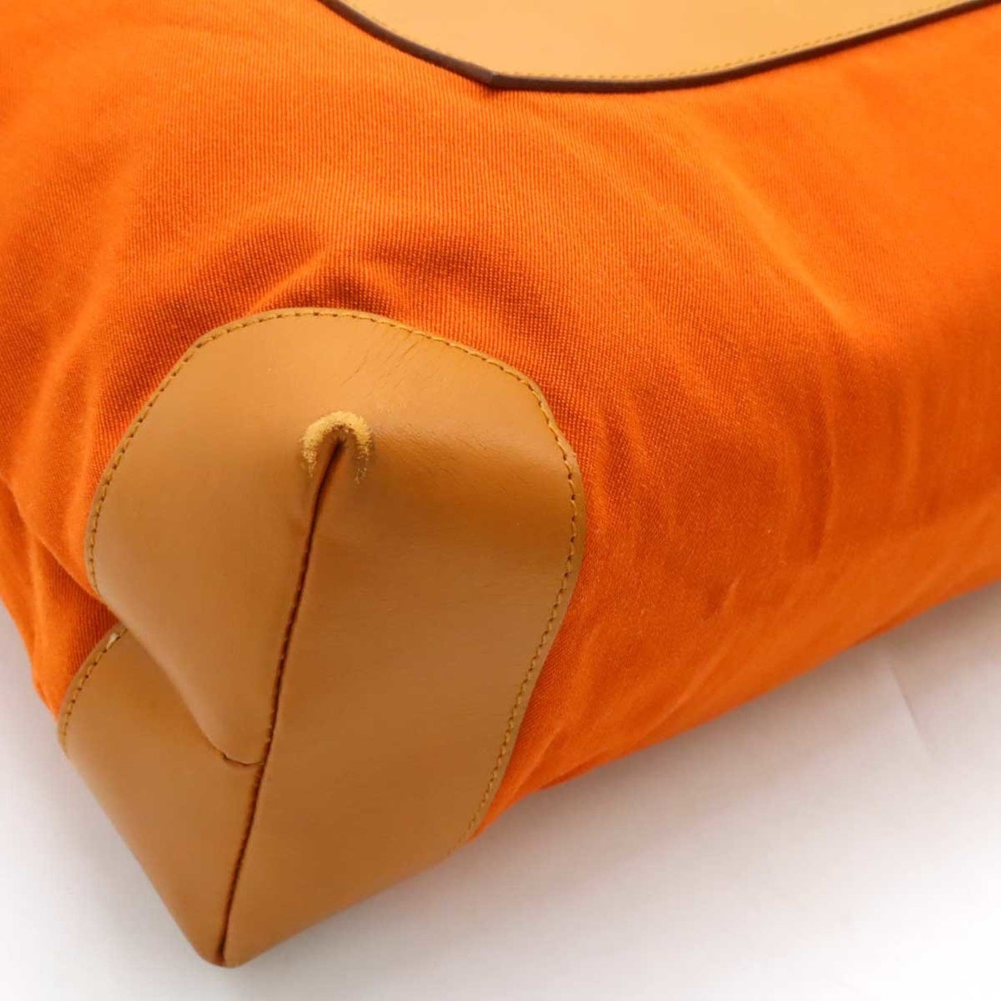 Gucci Orange Canvas Tote