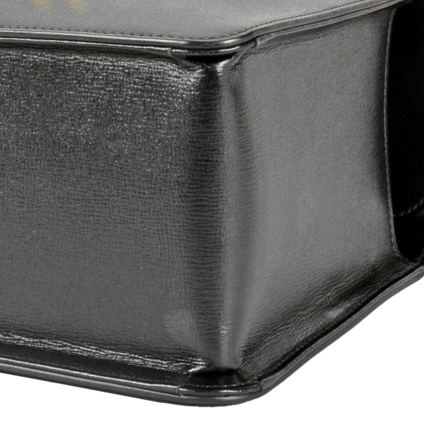 Gucci Black Leather Horsebit