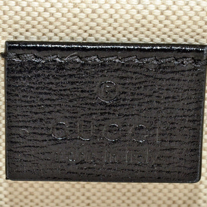 Gucci Black Leather Horsebit