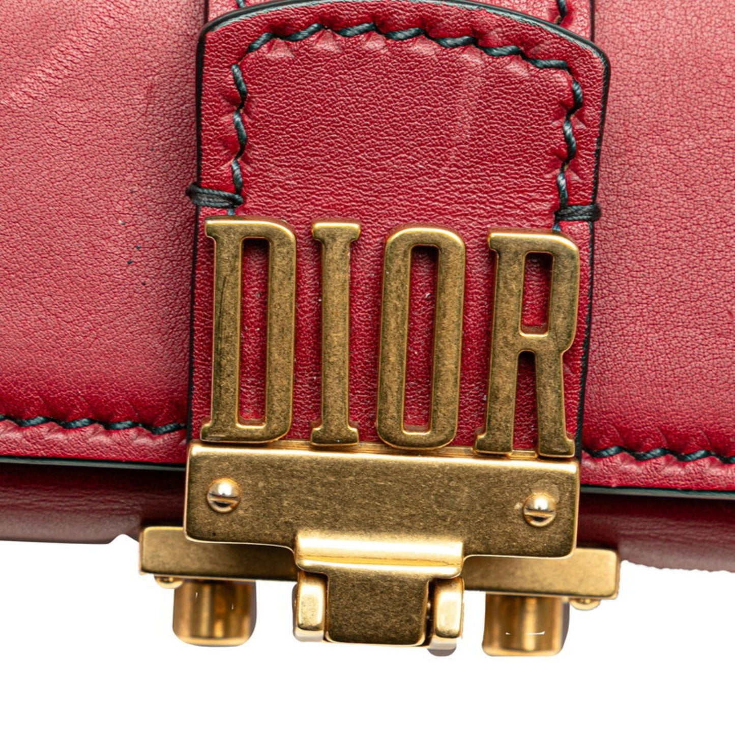 Dior Red Leather Shoulder