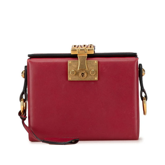 Dior Red Leather Shoulder