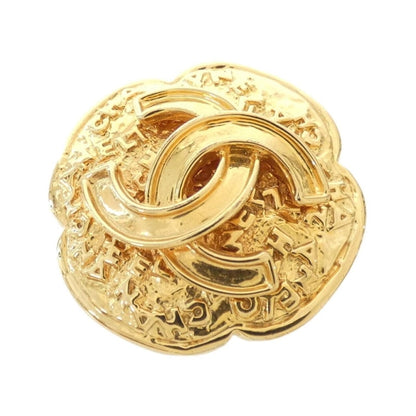 Chanel Gold Gold Plated Coco Mark
