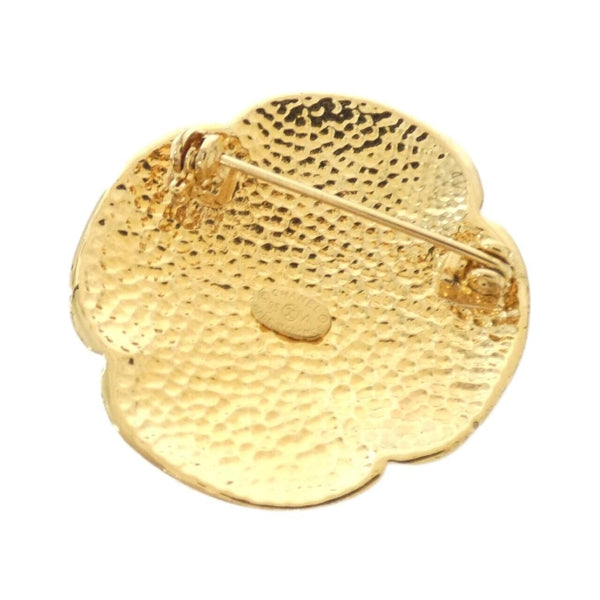 Chanel Gold Gold Plated Coco Mark