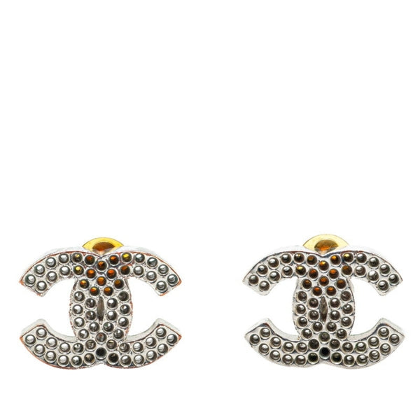 Chanel Gold Gold Plated Earring